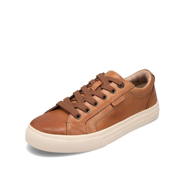 Taos Footwear Shoes - Taos Plim Soul Lux Women's Sneaker - Soft Premium Leather Lace Up Shoe SZ 8.5